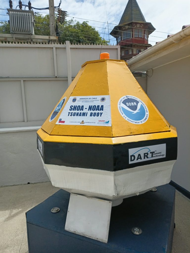 Boya de tsunamis SHOA-NOAA (tecnología DART) en el SHOA