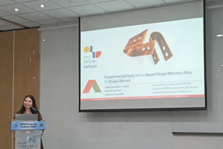 Presentación de la investigación en el IABSE Congress Incheon 2026